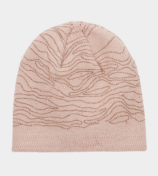 Kapelusz Anekke Pink Knitted Beanie | 4628BJFXO