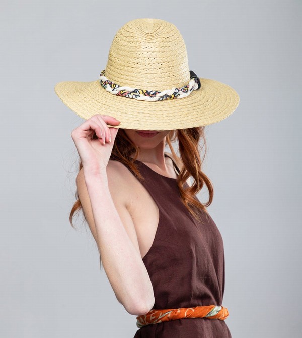 Kapelusz Anekke Raffia, Brown | 3267FXLZN