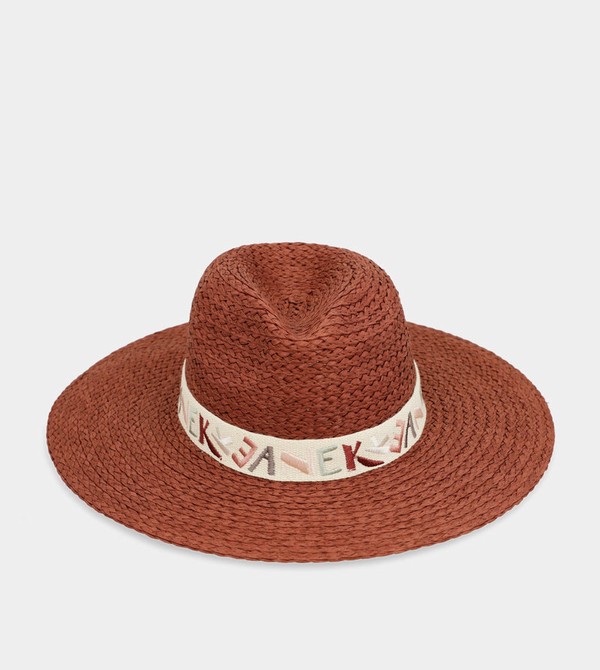 Kapelusz Anekke Terracotta Raffia | 7435DPRQN