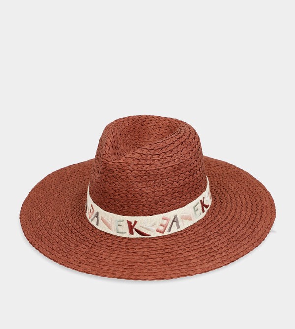 Kapelusz Anekke Terracotta Raffia | 7435DPRQN