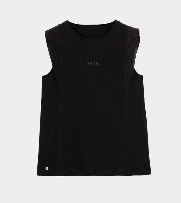 Koszulki Anekke Black Tank Top | 6198HJSUM