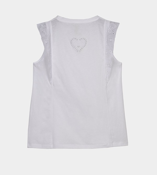 Koszulki Anekke White Tank Top | 3528JFOHM