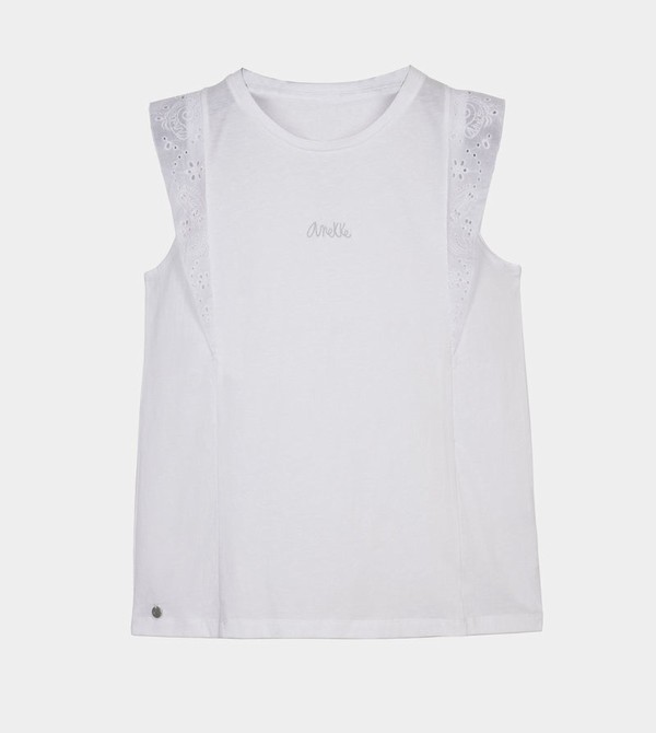 Koszulki Anekke White Tank Top | 3528JFOHM