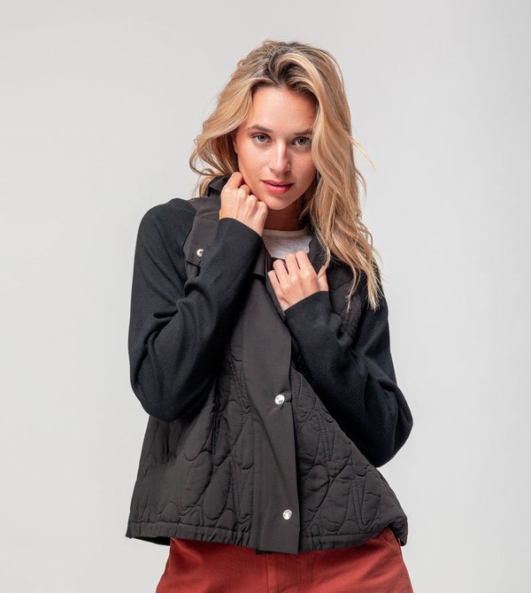 Kurtki Anekke Black Quilted | 1970MTFWZ