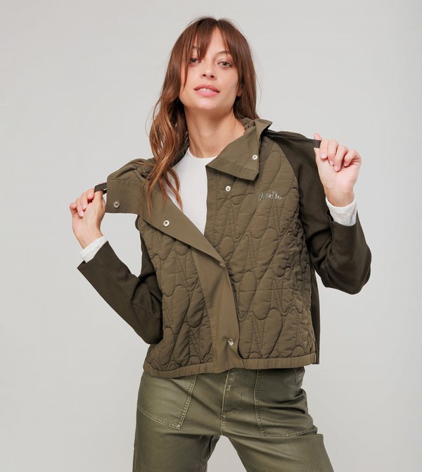 Kurtki Anekke Green Quilted | 1769LJVTN