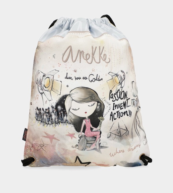 Plecaki Anekke Hollywood Fabric Drawstring | 4172QRNBJ