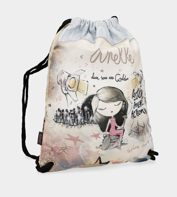 Plecaki Anekke Hollywood Fabric Drawstring | 4172QRNBJ