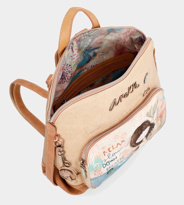 Plecaki Anekke Mediterranean With Front Pocket | 6823KWVTB