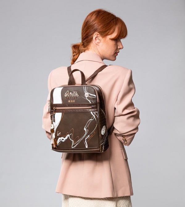 Plecaki Anekke Nature Shodō 2 Compartment Brown | 1473EUZFN