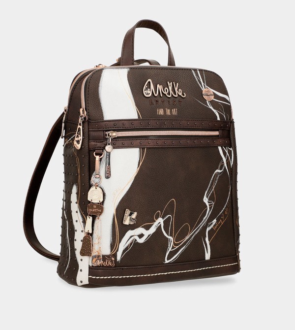 Plecaki Anekke Nature Shodō 2 Compartment Brown | 1473EUZFN