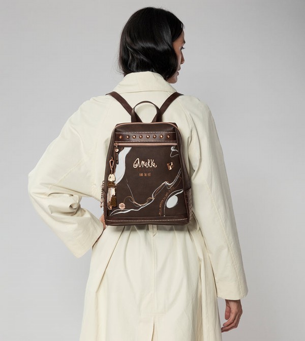 Plecaki Anekke Nature Shodō Large Brown | 3528QHRKC