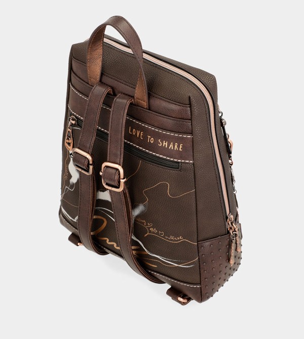 Plecaki Anekke Nature Shodō Large Brown | 3528QHRKC