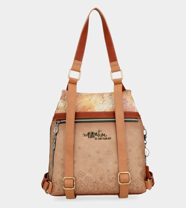 Plecaki Anekke Peace & Love Camel Anti-theft | 0741SABZN