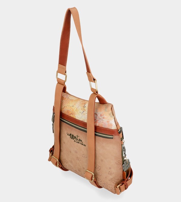 Plecaki Anekke Peace & Love Camel Anti-theft | 0741SABZN