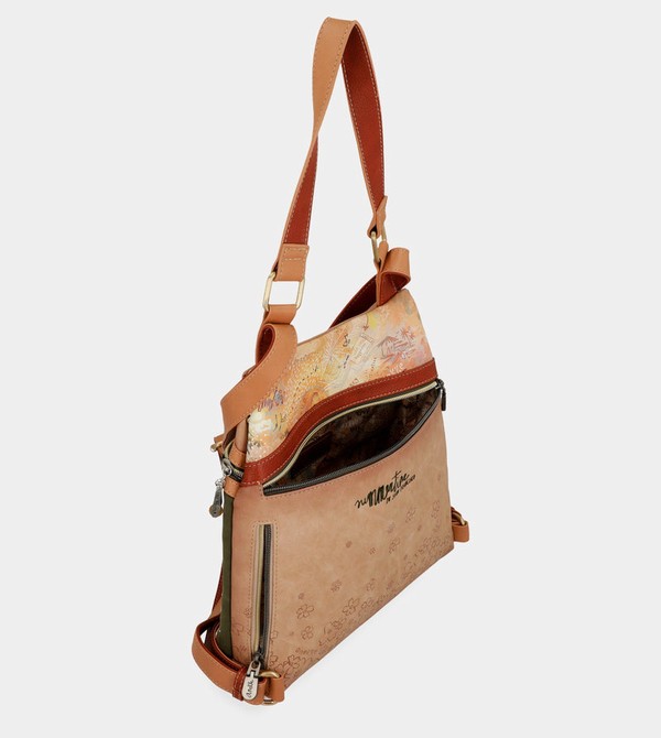 Plecaki Anekke Peace & Love Camel Anti-theft | 0741SABZN