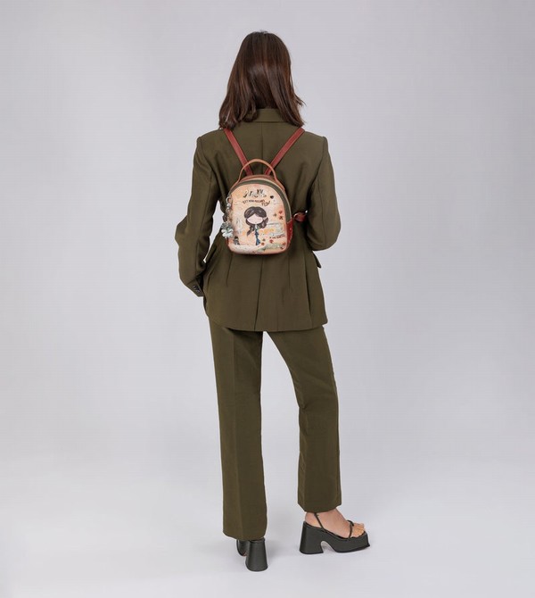 Plecaki Anekke Peace & Love Camel Small | 1064VWCHM
