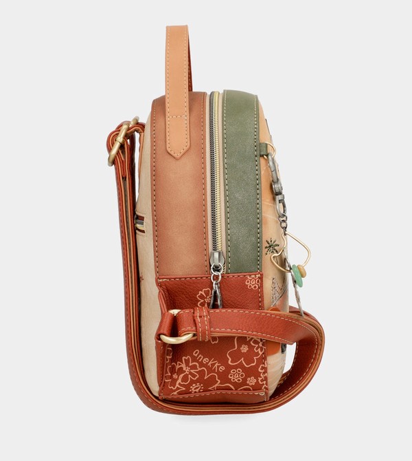 Plecaki Anekke Peace & Love Camel Small | 1064VWCHM
