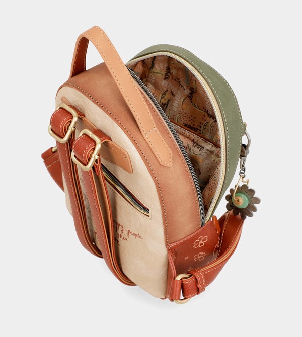Plecaki Anekke Peace & Love Camel Small | 1064VWCHM