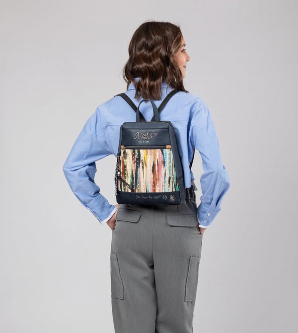 Plecaki Anekke Studio Navy Blue Pearl | 6759ZJWYA