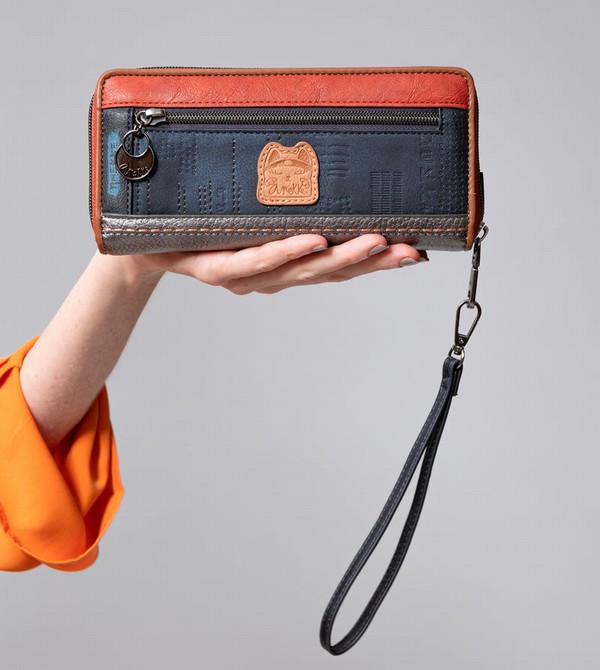 Portfele Anekke Contemporary Large Embossed Rfid | 5281YFGOC