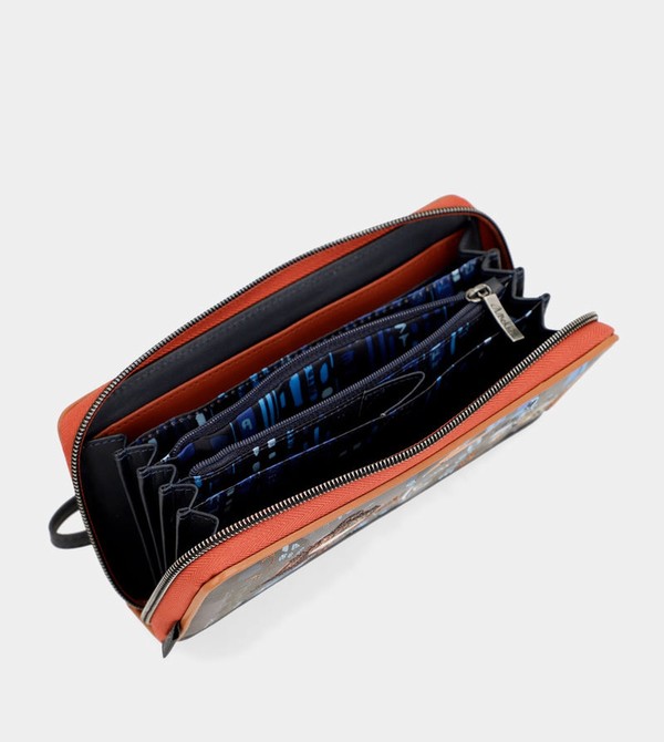 Portfele Anekke Contemporary Large Embossed Rfid | 5281YFGOC