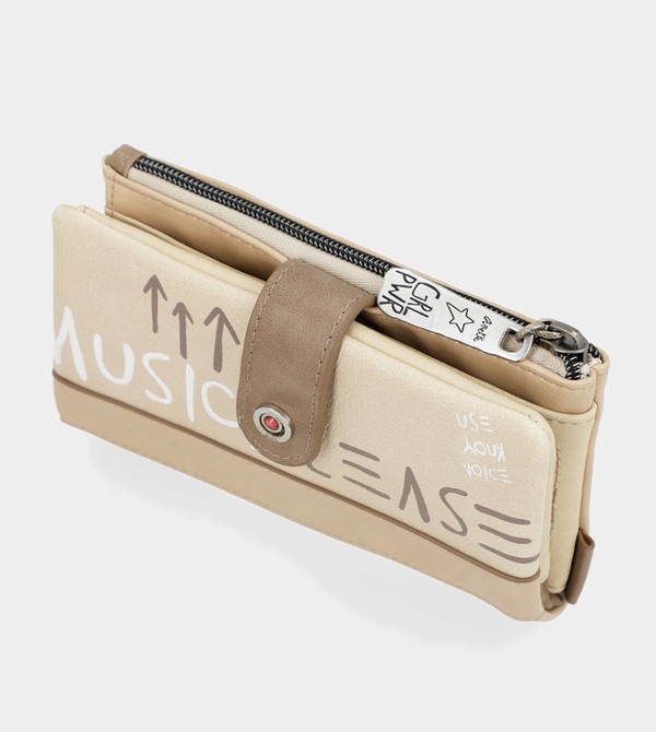 Portfele Anekke Energy Beige Large | 0346WROKU