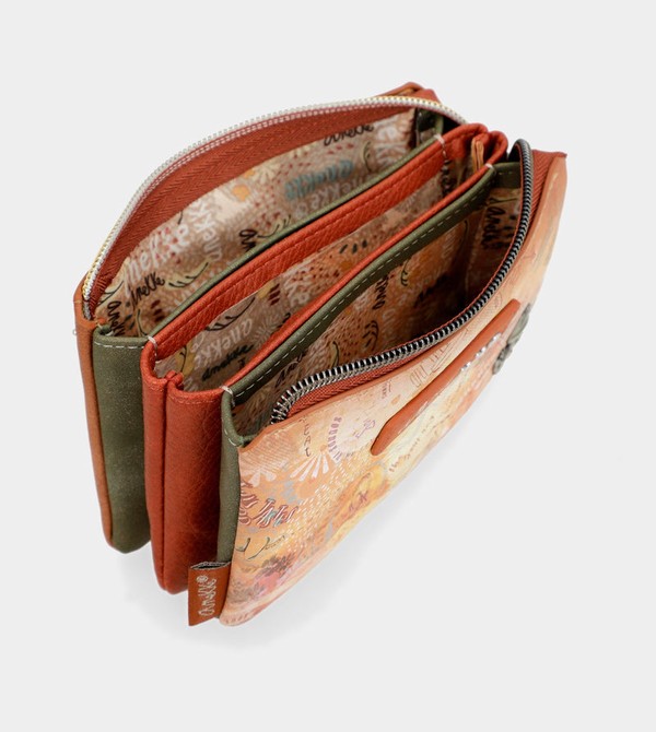 Portfele Anekke Flowers 3-compartment Coin | 2543KETSG
