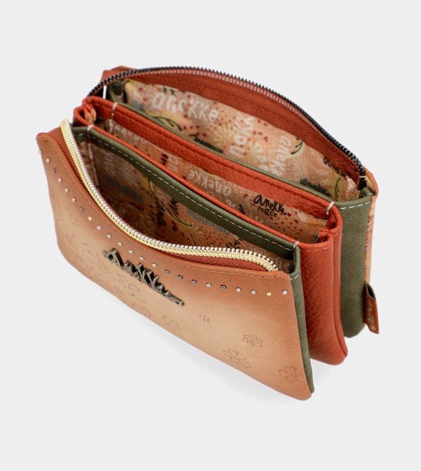 Portfele Anekke Flowers 3-compartment Coin | 2543KETSG