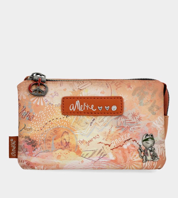 Portfele Anekke Flowers 3-compartment Coin | 2543KETSG