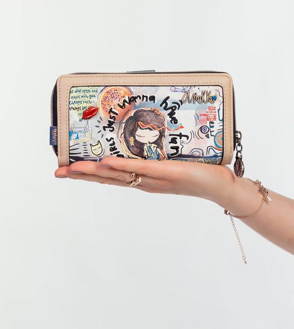Portfele Anekke Fun & Music Large Printed | 1283UALKB