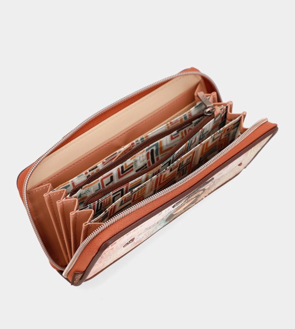 Portfele Anekke Menire Large Rfid Embossed | 1475ADUVF