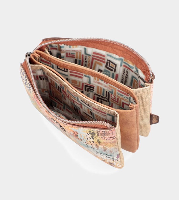 Portfele Anekke Menire Triple Compartment Coin | 6570ABVYR