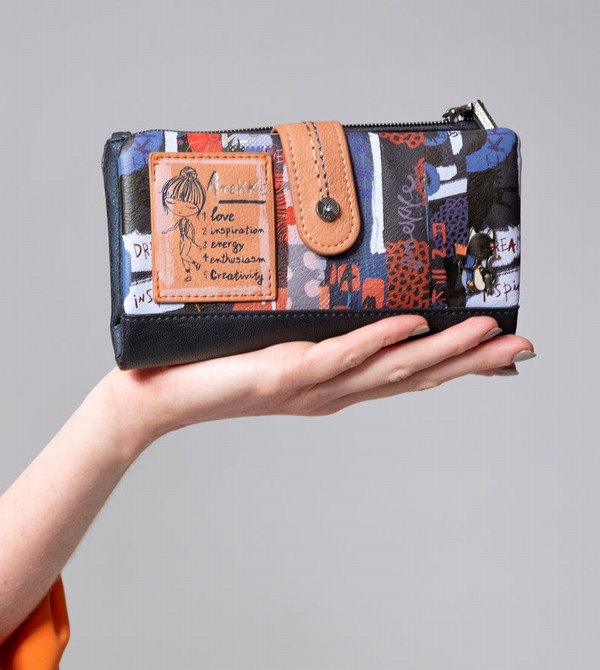 Portfele Anekke Nagare Large Flexible Rfid | 0167ERHUX