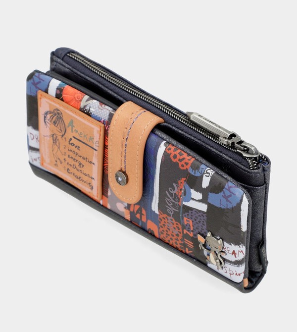 Portfele Anekke Nagare Large Flexible Rfid | 0167ERHUX