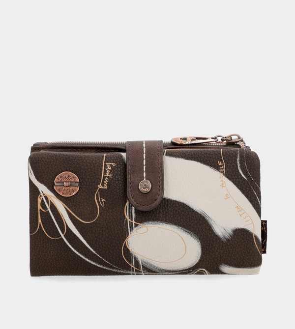 Portfele Anekke Nature Shodō Brown Rfid Flexi Brown | 5968CTZPA