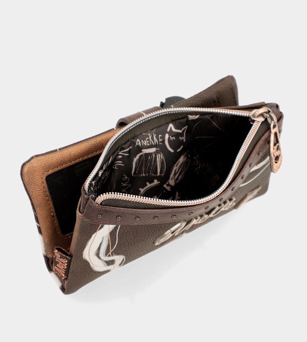 Portfele Anekke Nature Shodō Brown Rfid Flexi Brown | 5968CTZPA