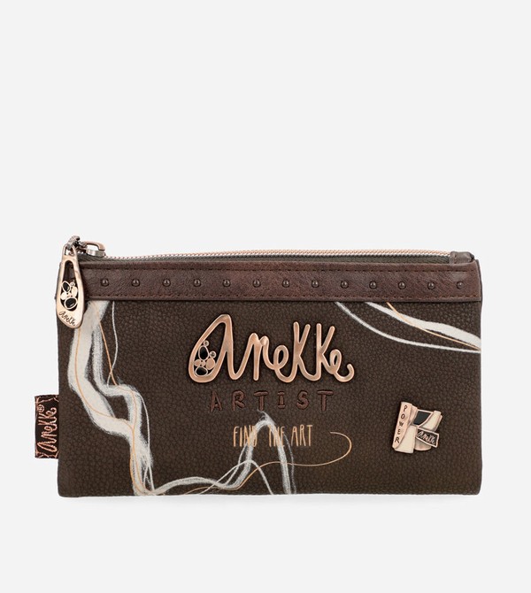 Portfele Anekke Nature Shodō Brown Rfid Flexi Brown | 5968CTZPA