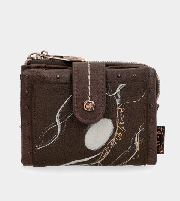 Portfele Anekke Nature Shodō Small Brown Rfid | 4678RMJPH