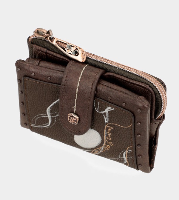 Portfele Anekke Nature Shodō Small Brown Rfid | 4678RMJPH