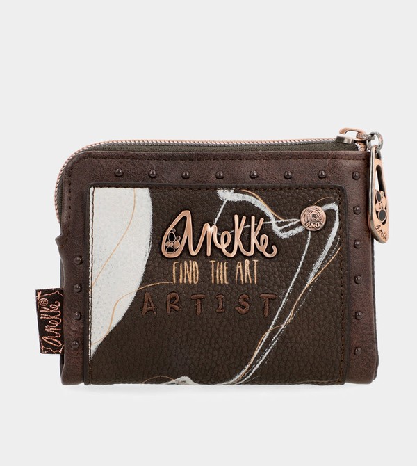 Portfele Anekke Nature Shodō Small Brown Rfid | 4678RMJPH