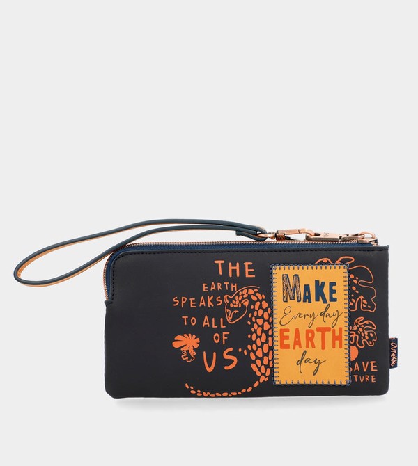 Portfele Anekke Navy Blue Rfid Nature Pachamama | 3514WAMGC