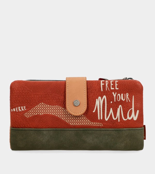 Portfele Anekke Peace & Love Camel Large Rfid | 2107JFDPL