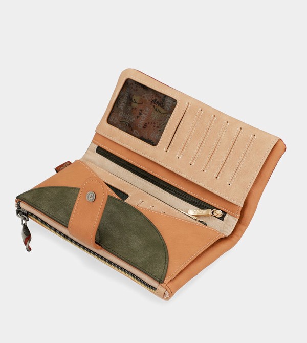Portfele Anekke Peace & Love Camel Large Rfid | 2107JFDPL