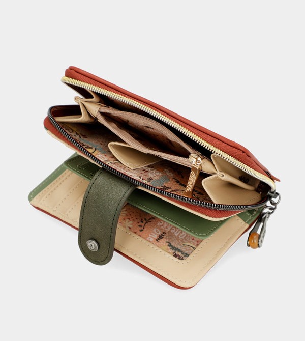 Portfele Anekke Peace & Love Camel Medium Rfid | 8927DUPOW