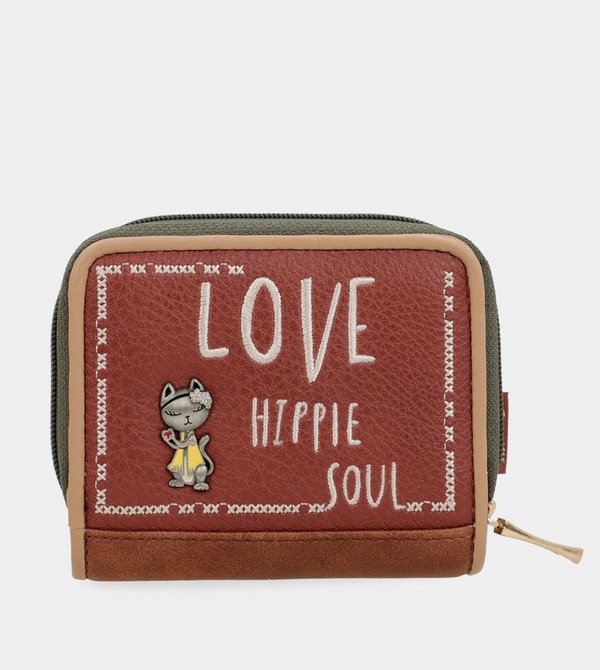 Portfele Anekke Peace & Love Camel Rfid | 1827BOPWQ