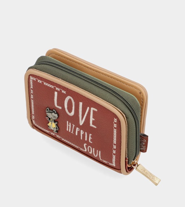 Portfele Anekke Peace & Love Camel Rfid | 1827BOPWQ