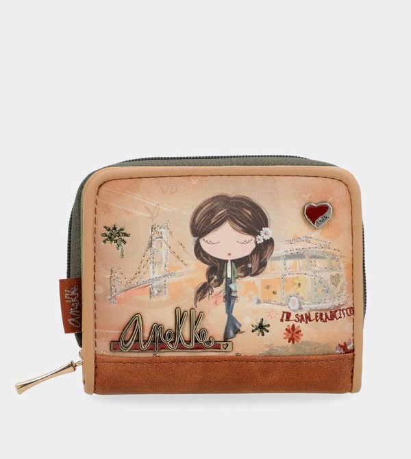 Portfele Anekke Peace & Love Camel Rfid | 1827BOPWQ