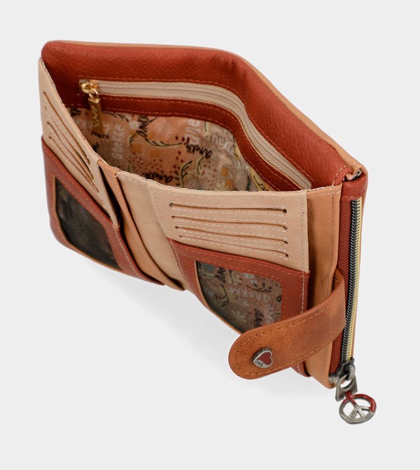 Portfele Anekke Peace & Love Camel Small Rfid | 0174BEXRS
