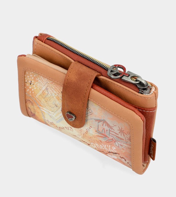 Portfele Anekke Peace & Love Camel Small Rfid | 0174BEXRS