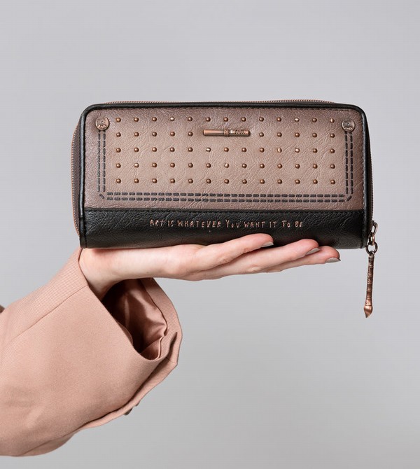 Portfele Anekke Shōen Large Black Rfid | 1502GBSJL